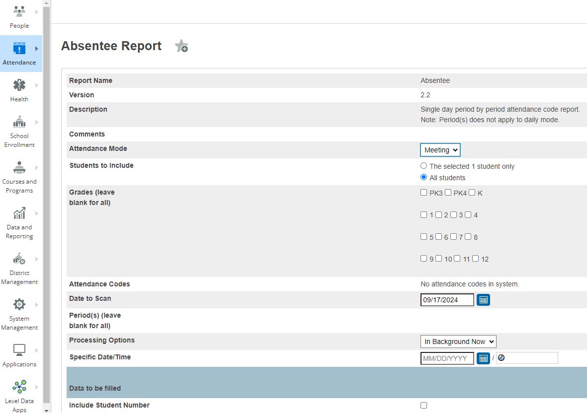 attendance-report-for-specific-types-of-absences-for-a-specific-date